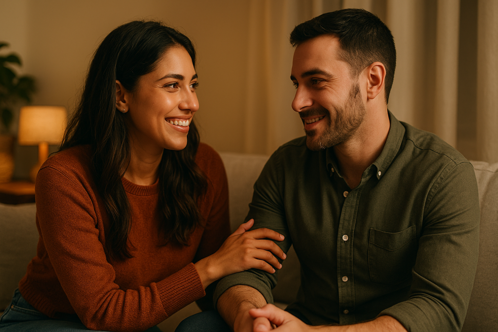 conexão emocional com uma mulher