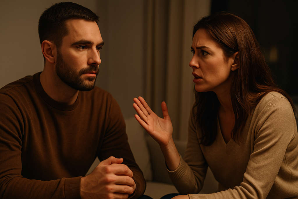 manter a calma em conversas difíceis