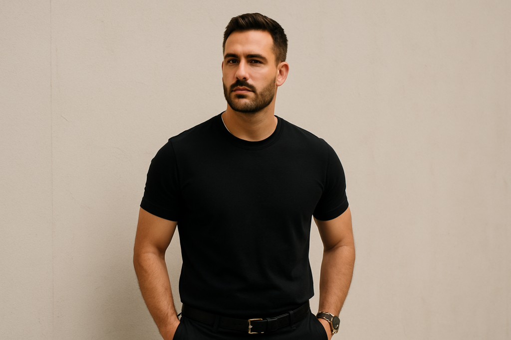 roupas de homem seguro