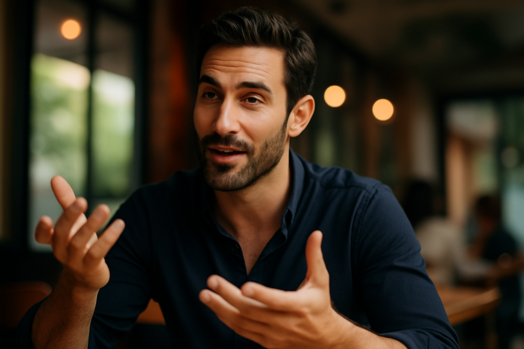 o jeito como você fala